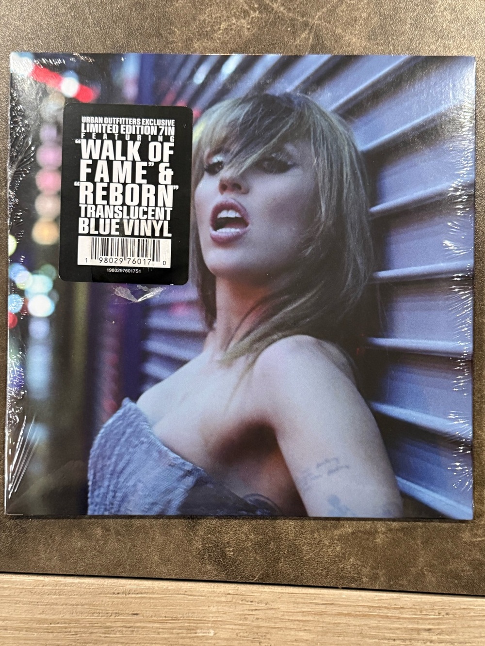 Miley Cyrus Walk of Fame/Reborn UO Exclusive Blue Hour Limited Edition 7” Single